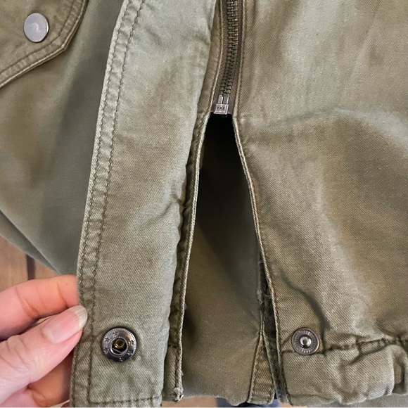 BP Nordstrom oversized olive green utility jacket XS. Great Condition - Picture 7 of 9